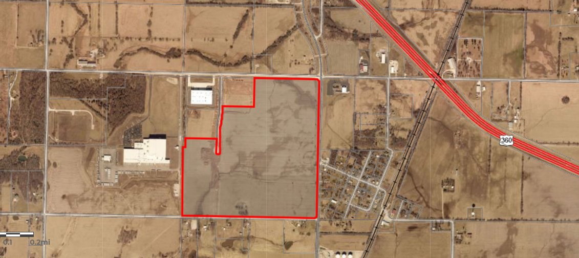 The transaction involves nearly 134 acres in Republic.